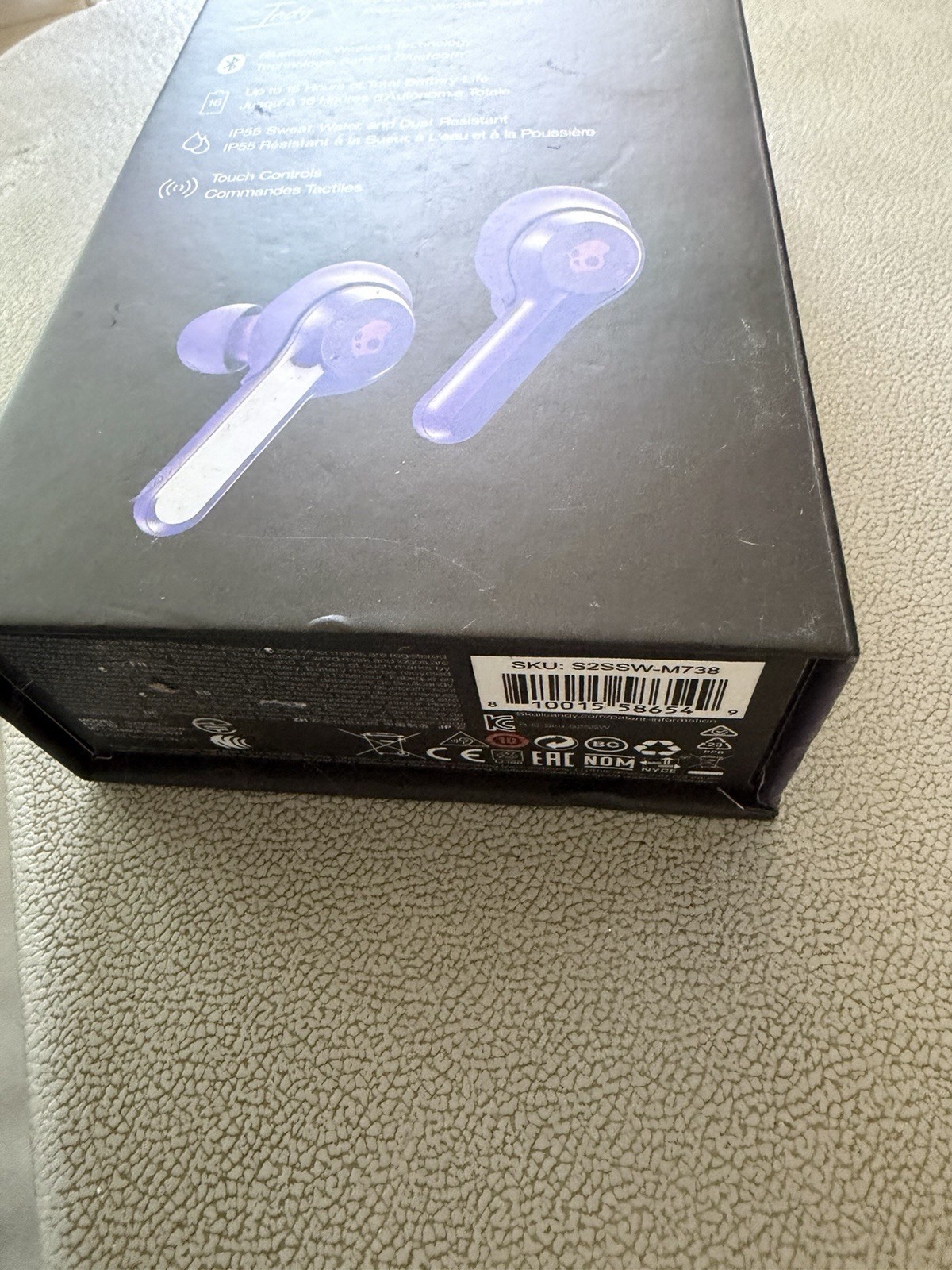 Skullcandy Indy Truly Wireless/Bluetooth In-ear Headphone
