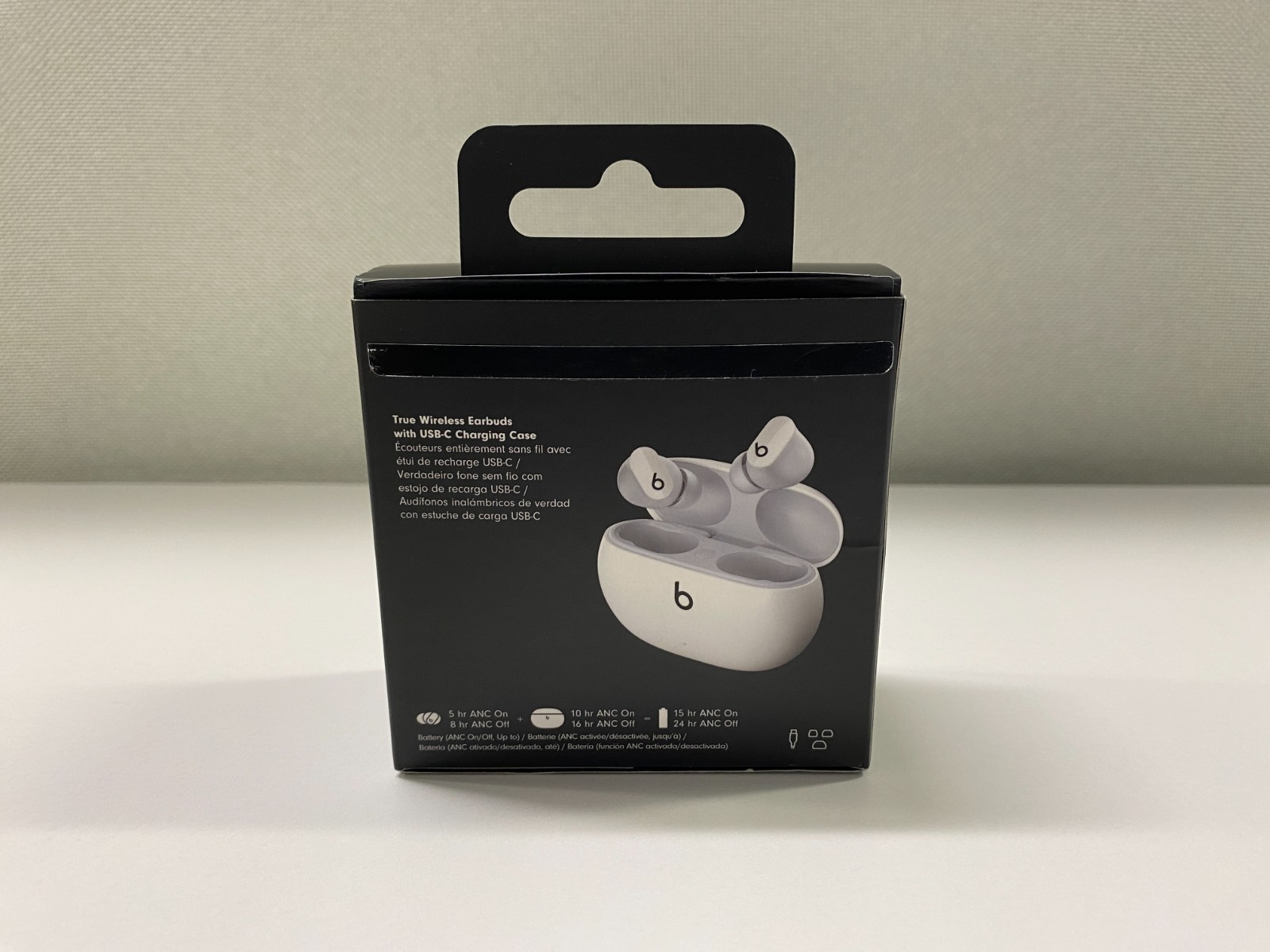 Beats Studio Buds Active Noise Cancelling True Wireless Earbuds MJ4Y3LL/A White