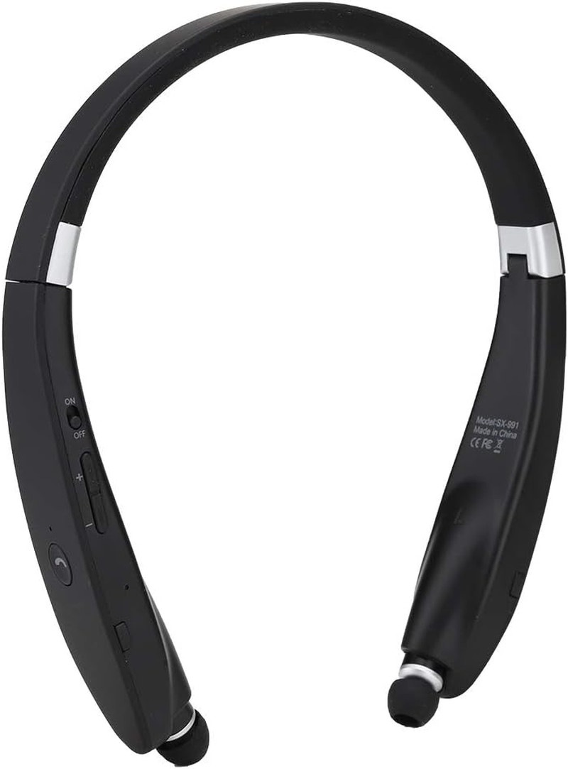 Sx991 Headphones Model Sx 991 Abs Sx 991 Foldable Neck Hanging Type Telescopic