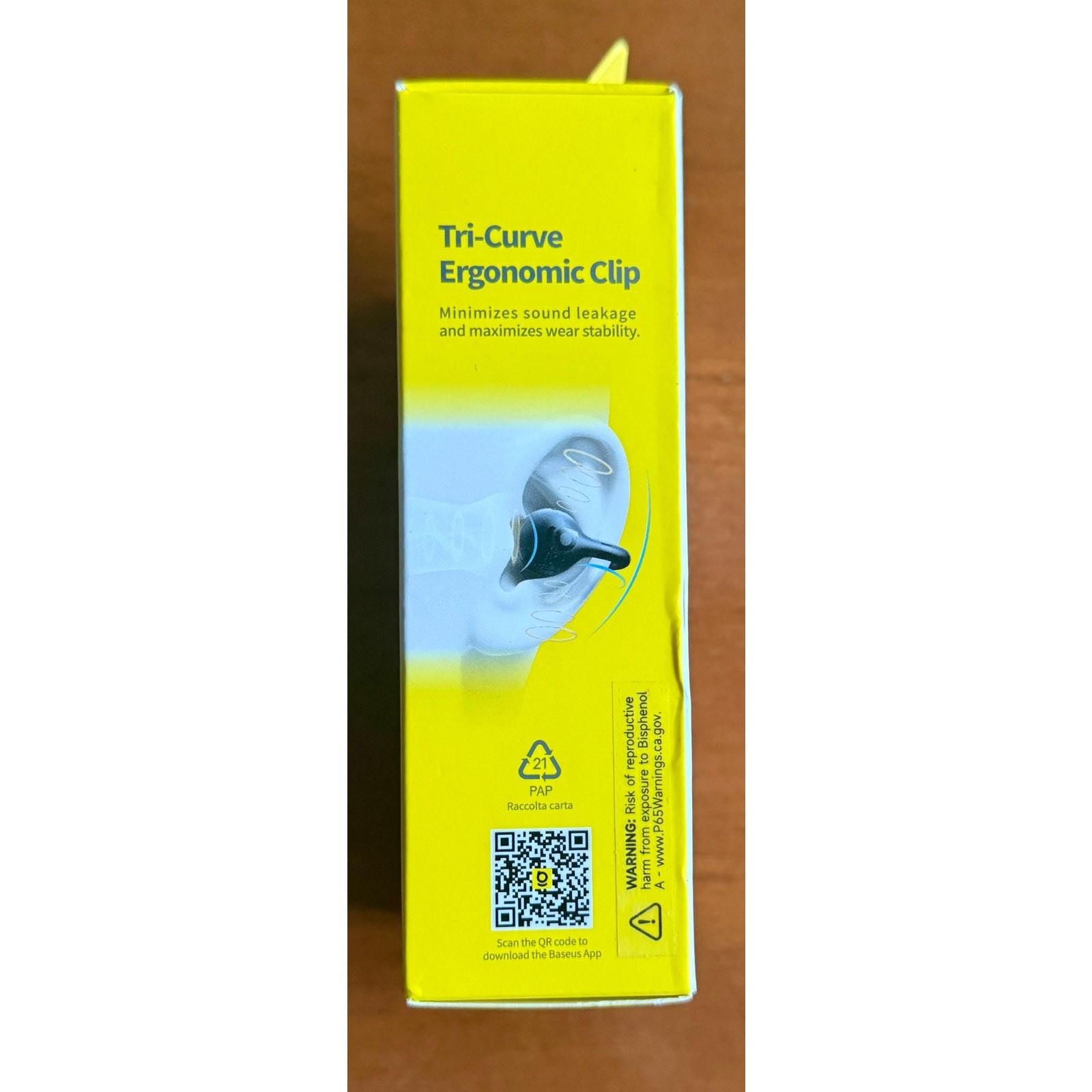SEALED Baseus BC1 Open Ear Clip Earbuds, Bluetooth 6.0, 4‑Mics, Super Bass, IP55