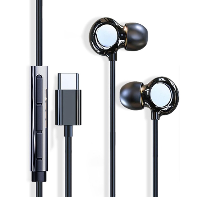 Clear Headphones Equipped 13mm Composite Diaphragm Rich Bass Headsets
