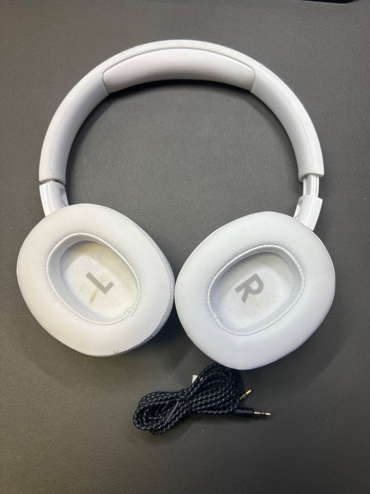 JBL TUNE 760 NC headphones 3.5mm over-ear -WIRED ONLY!-WHITE