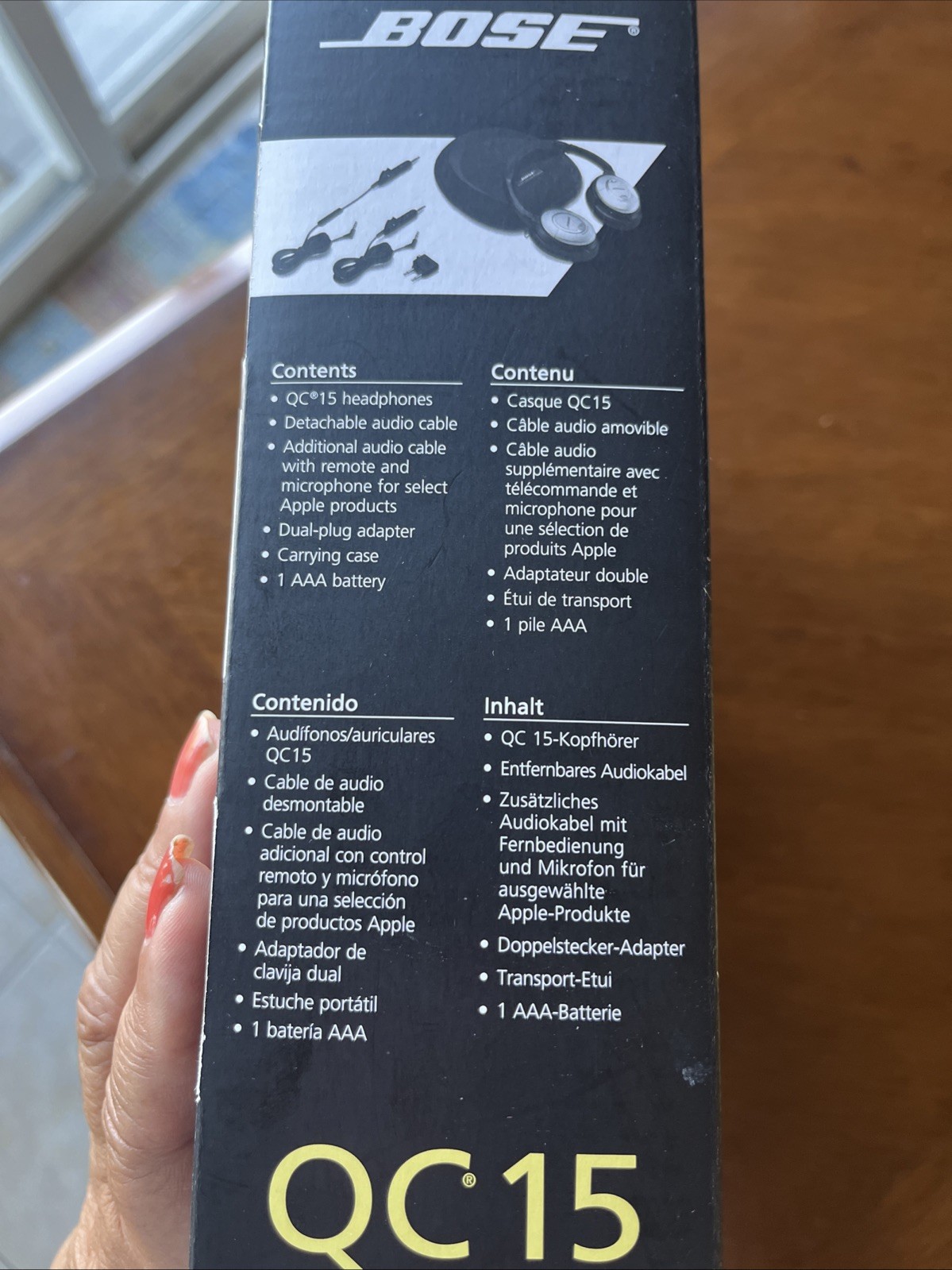 Bose QuietComfort 15 Acoustic Noise Cancelling Headphones