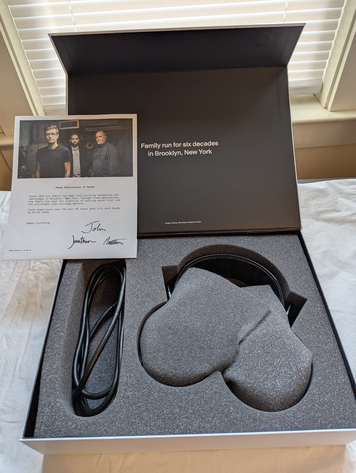 Grado Labs PS2000e Open Back Audiophile Headphones B-Stock