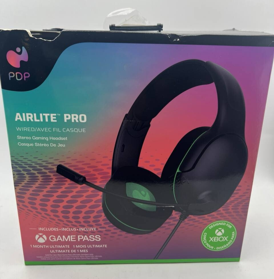 PDP Airlite Pro Wired Gaming Headset Over the Ear Headphones for Xbox One X S PC