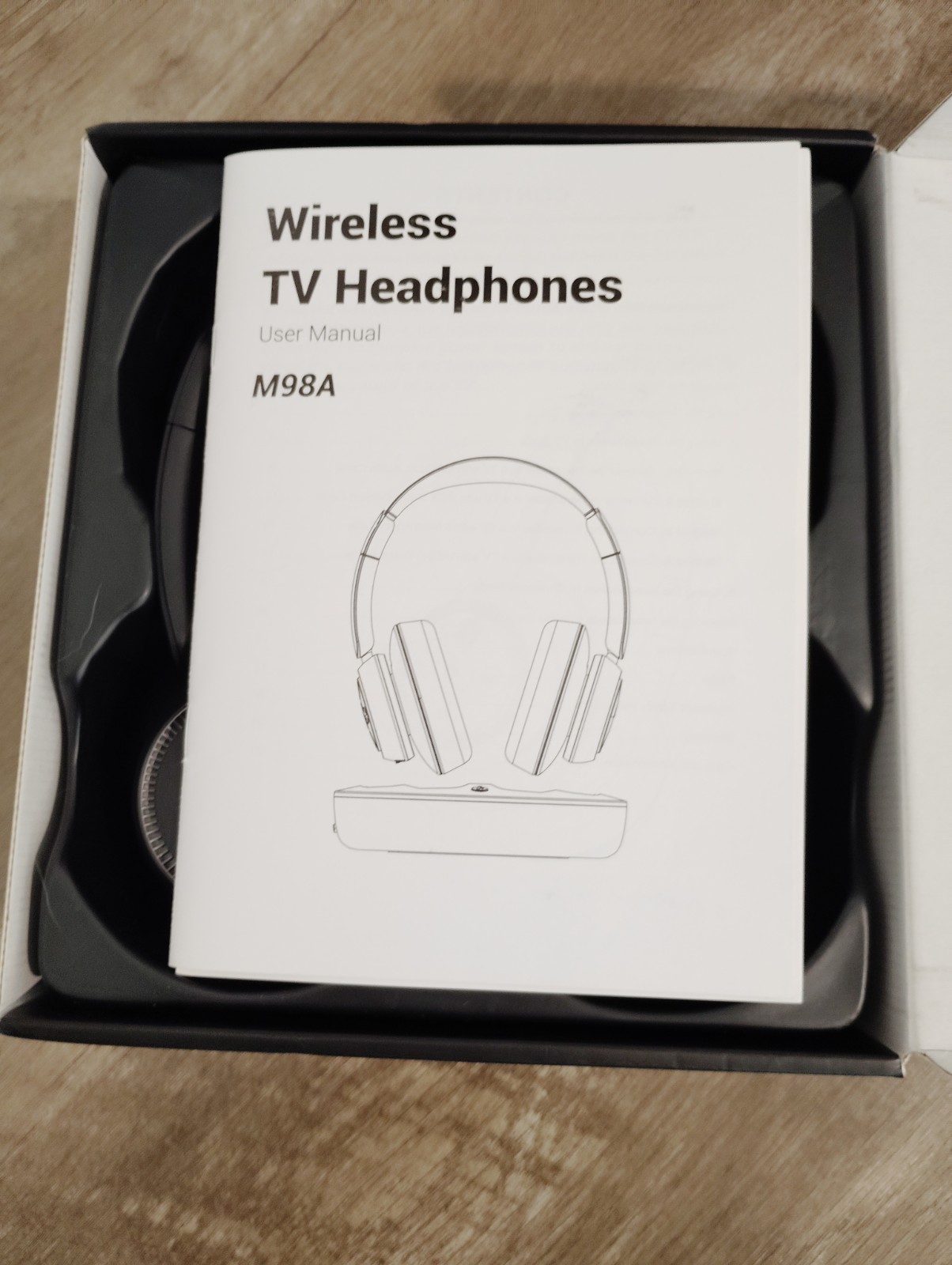 ZUPVIY Wireless Headphones for TV Watching, TV Headphones Wireless for Adults