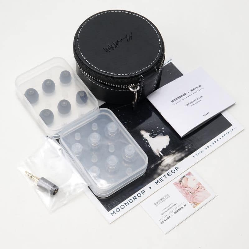 MOONDROP METEOR 流星 Tribrid IEM XTM 13mm DD 4Planar 9Hz-35kHz 0.78mm 2pin