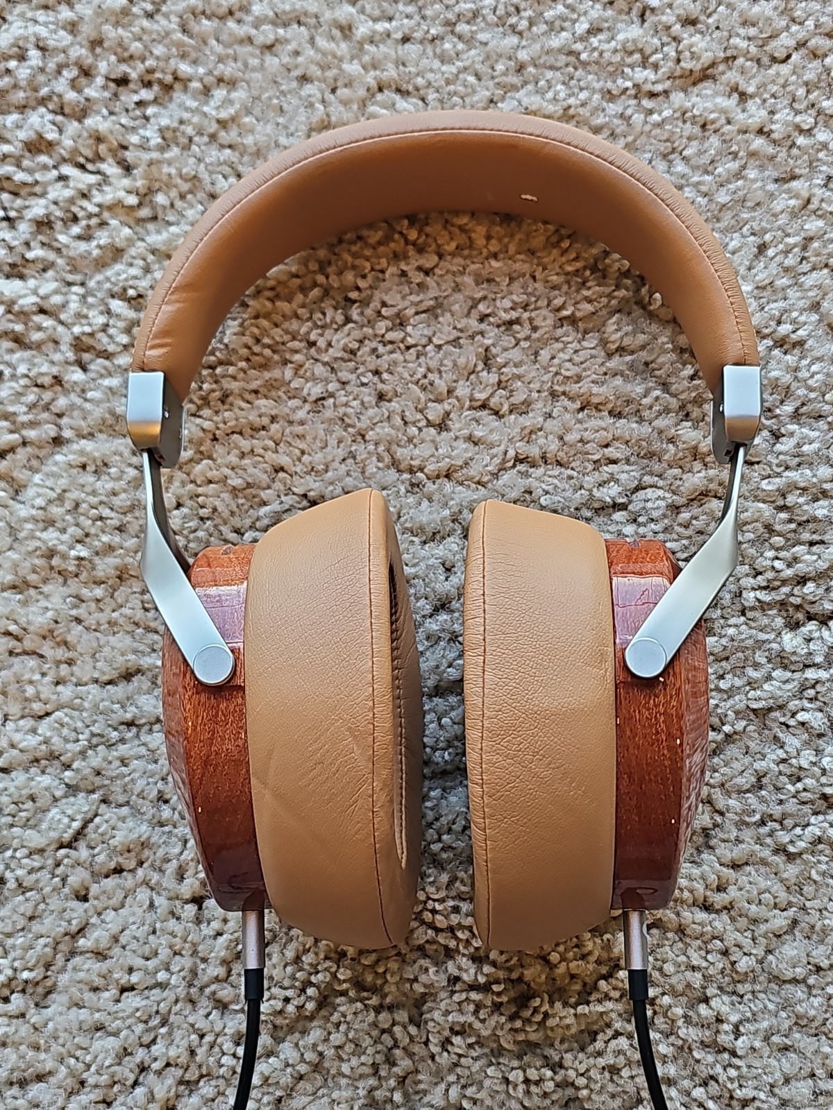 SIVGA SV021 Robin Over-Ear Closed-Back Wood Headphones 50mm HiFi Wired