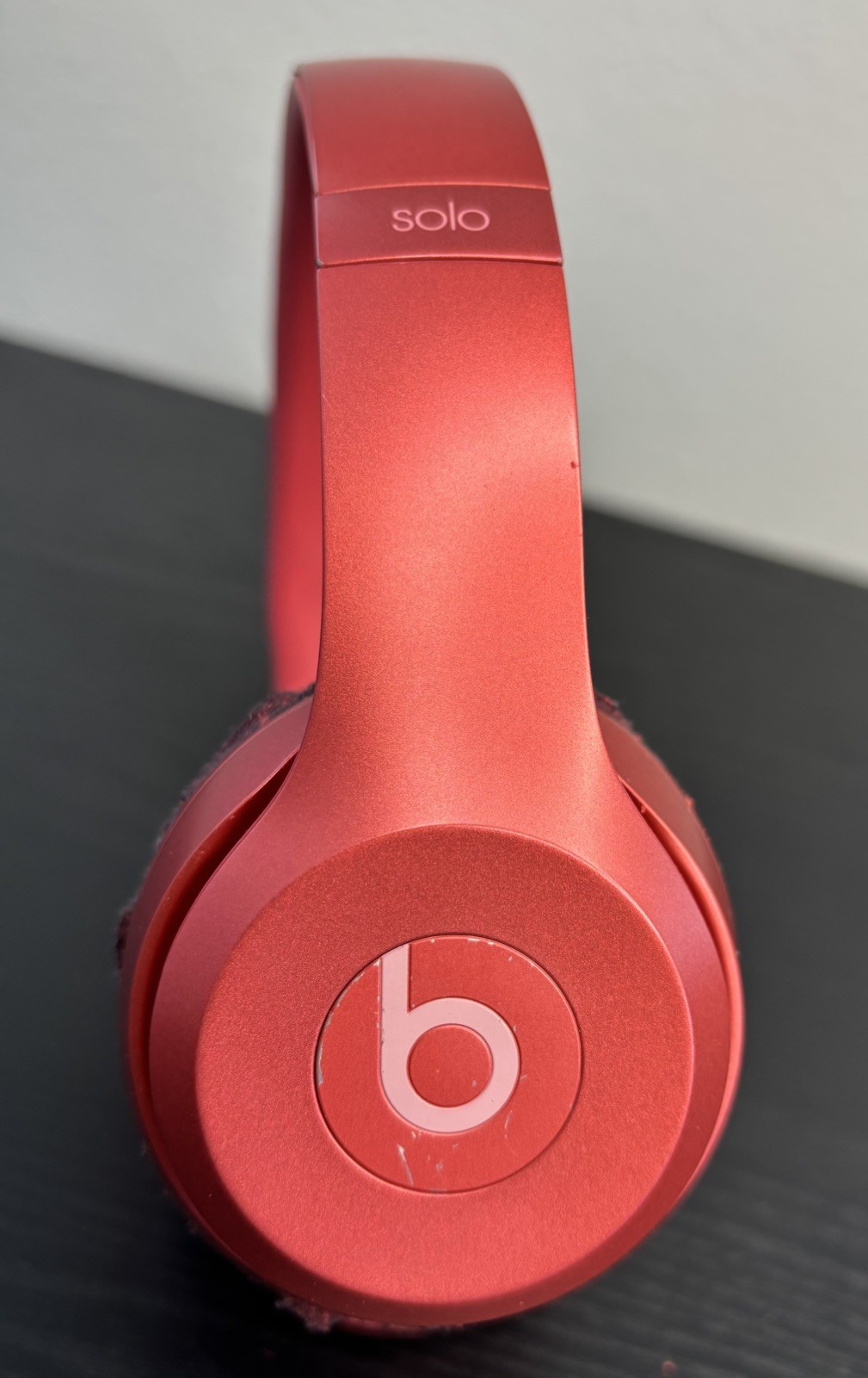 Beats By Dr Dre Solo2 On-Ear Headphones Royal Edition Blush Red Wired