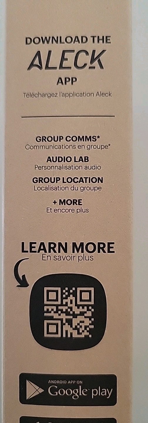 ALECK 006 Snow Series Pro Wireless Bluetooth Helmet Speakers New SEALED