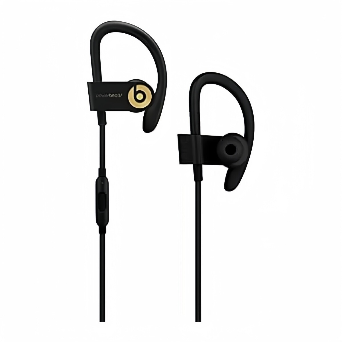 Beats by Dr. Dre Powerbeats3 In-Ear Earbuds Wireless Headphones Black Gold