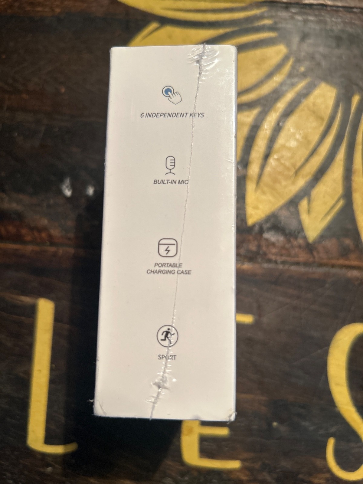 Bcaikair Wireless Sweatproof Sports Earbuds With Charging Case