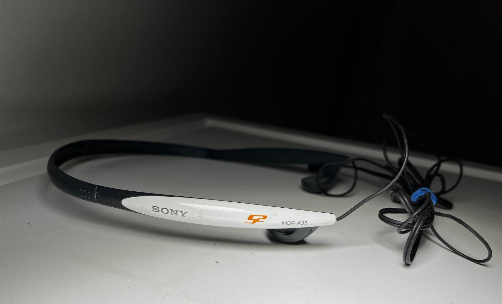 Vintage SONY MDR-A35 Sport Walkman Folding Compact Headphones – Works – READ
