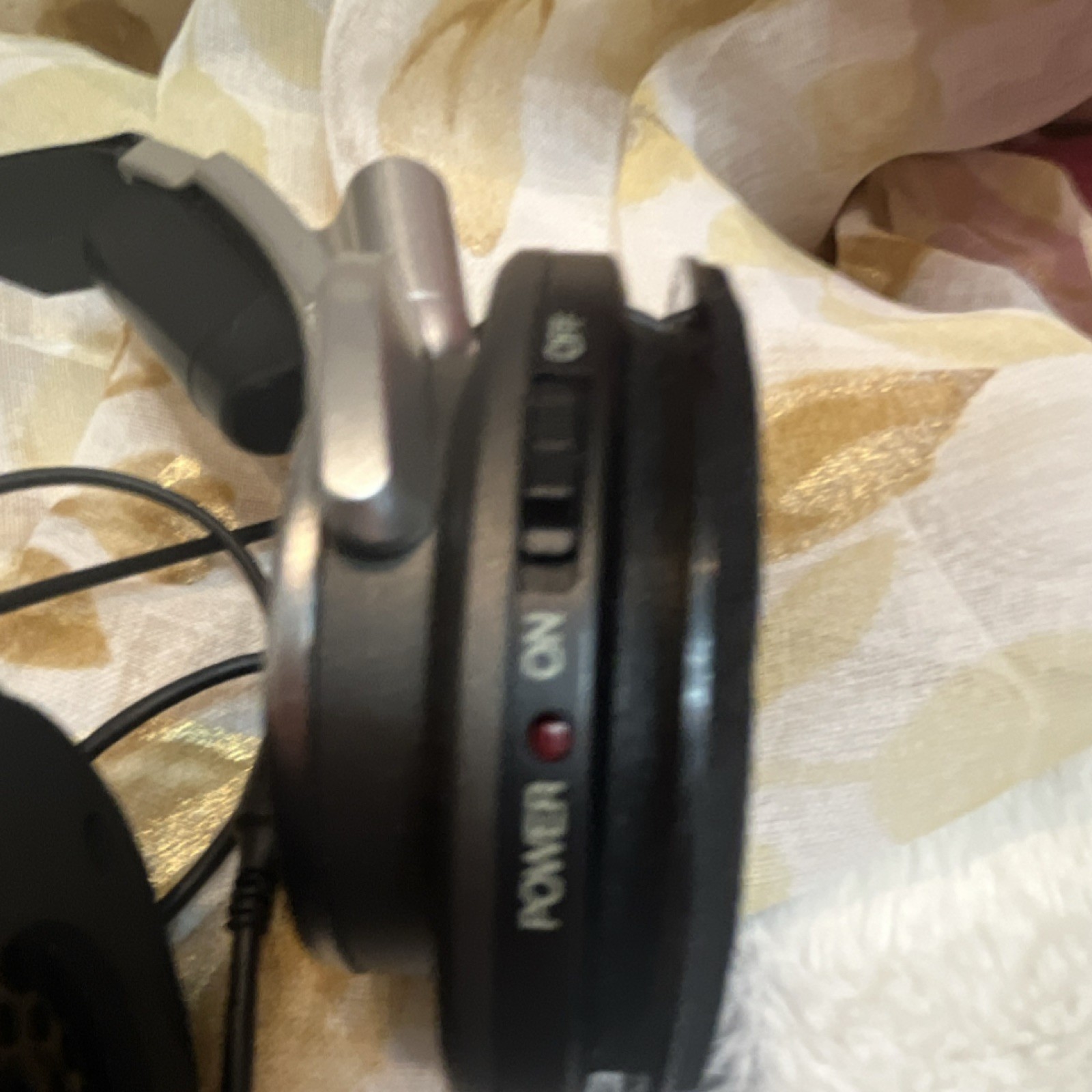 Sony MDR-NC6 Noise Cancelling Headphones Silver Black 3.5mm Headband