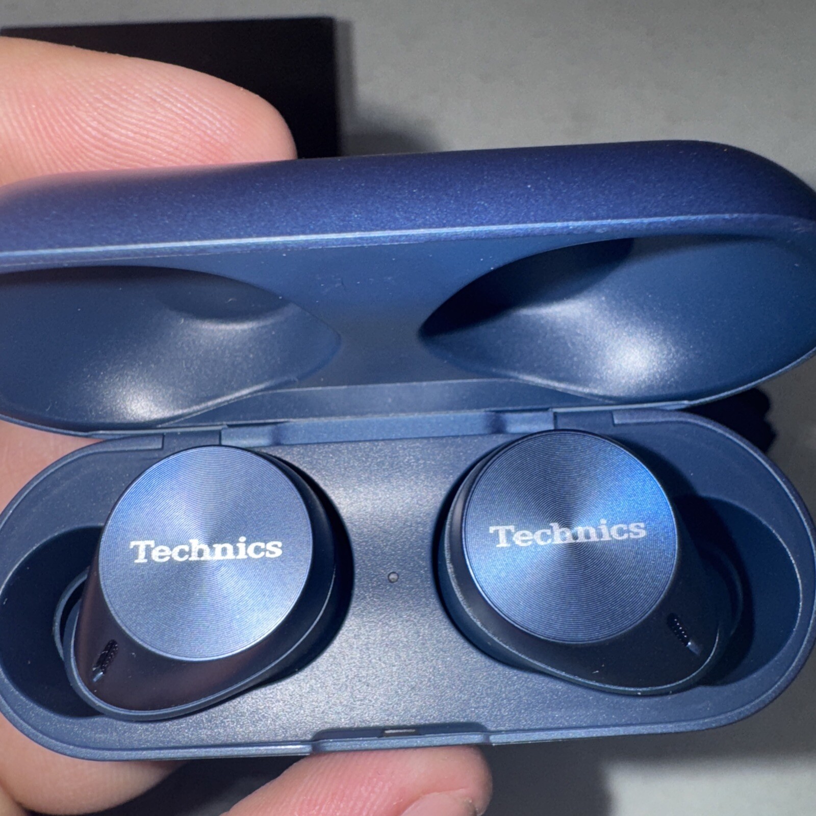 Technics Headphones EAH-AZ60M2EA, True Wireless, Hybrid Noise Canceling, Blue