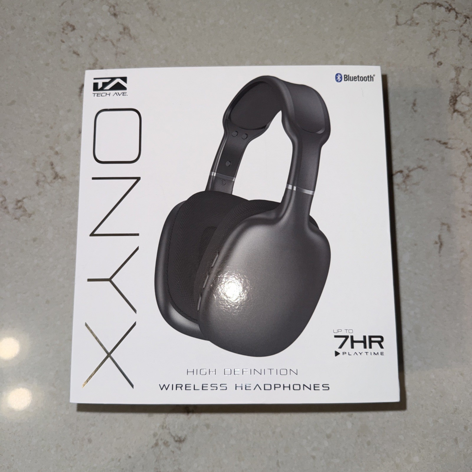 ONYX Bluetooth Wireless Headphones High Definition Up To 7 Hour Playtime Black