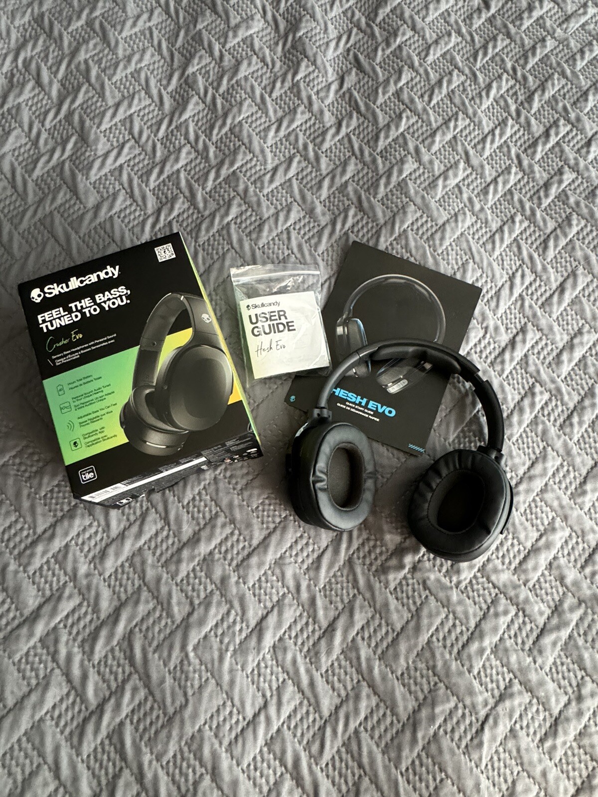 Skullcandy Hesh Evo S6HVW-N740 Bluetooth Wireless Over Ear Headphones – Black