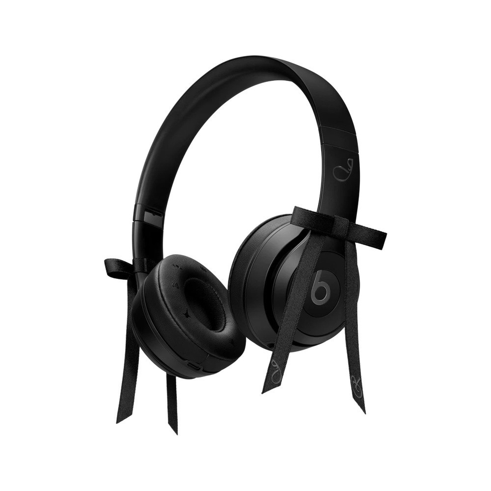 Beats Solo 4 Wireless On-Ear Headphones Jennie Onyx Black Korea Ver