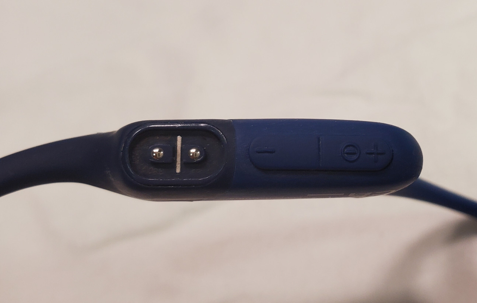 Shokz OpenRun S803 Bone Conduction Open-Ear Headphones Blue With Cable