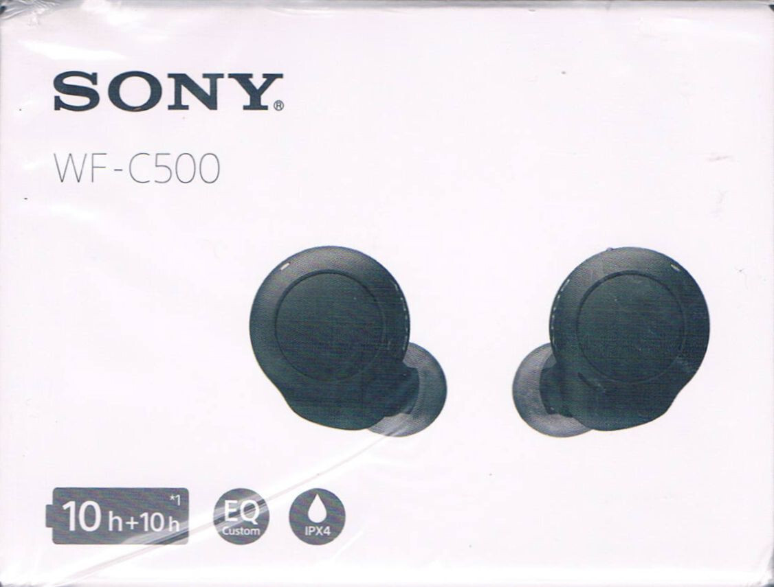 SONY WF-C500 TRULY WIRELESS IN-EAR HEADPHONES BRAND NEW FACTORY SEALED RETAIL!!