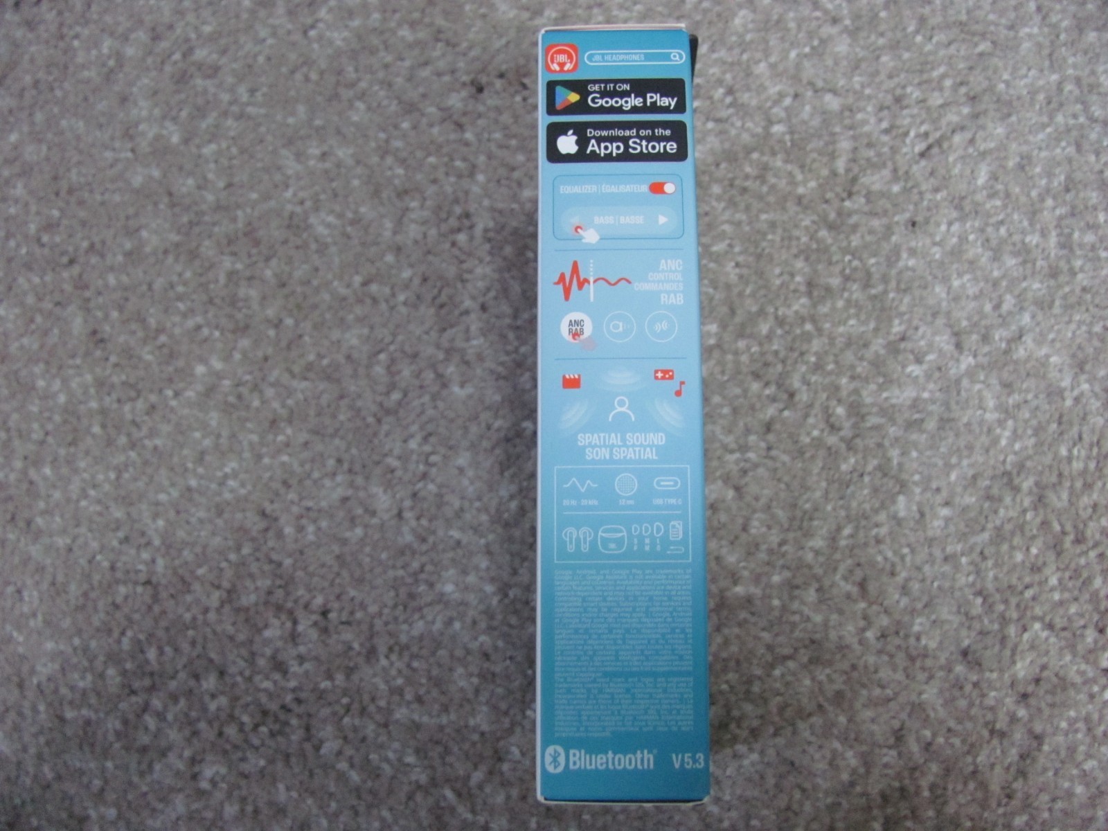 Brand New JBL Tune Flex 2 True Wireless Noise Cancelling Earbuds – Turquoise