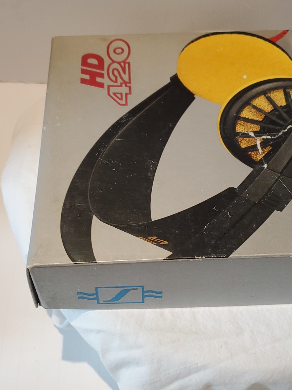 VTG 1980 Sennheiser HD 420 Headphones Original Box Made In Germany- WORKING