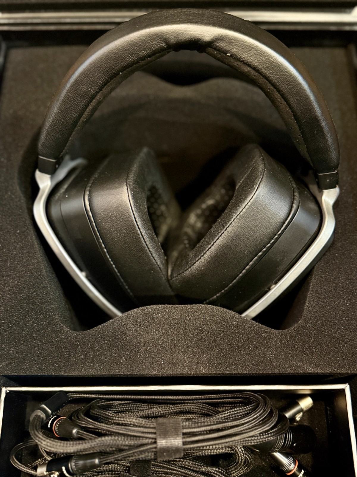 HEDD Audio HEDDphone AMT Air Motion Transformer w/ XLR Cable + Unbalanced Cable