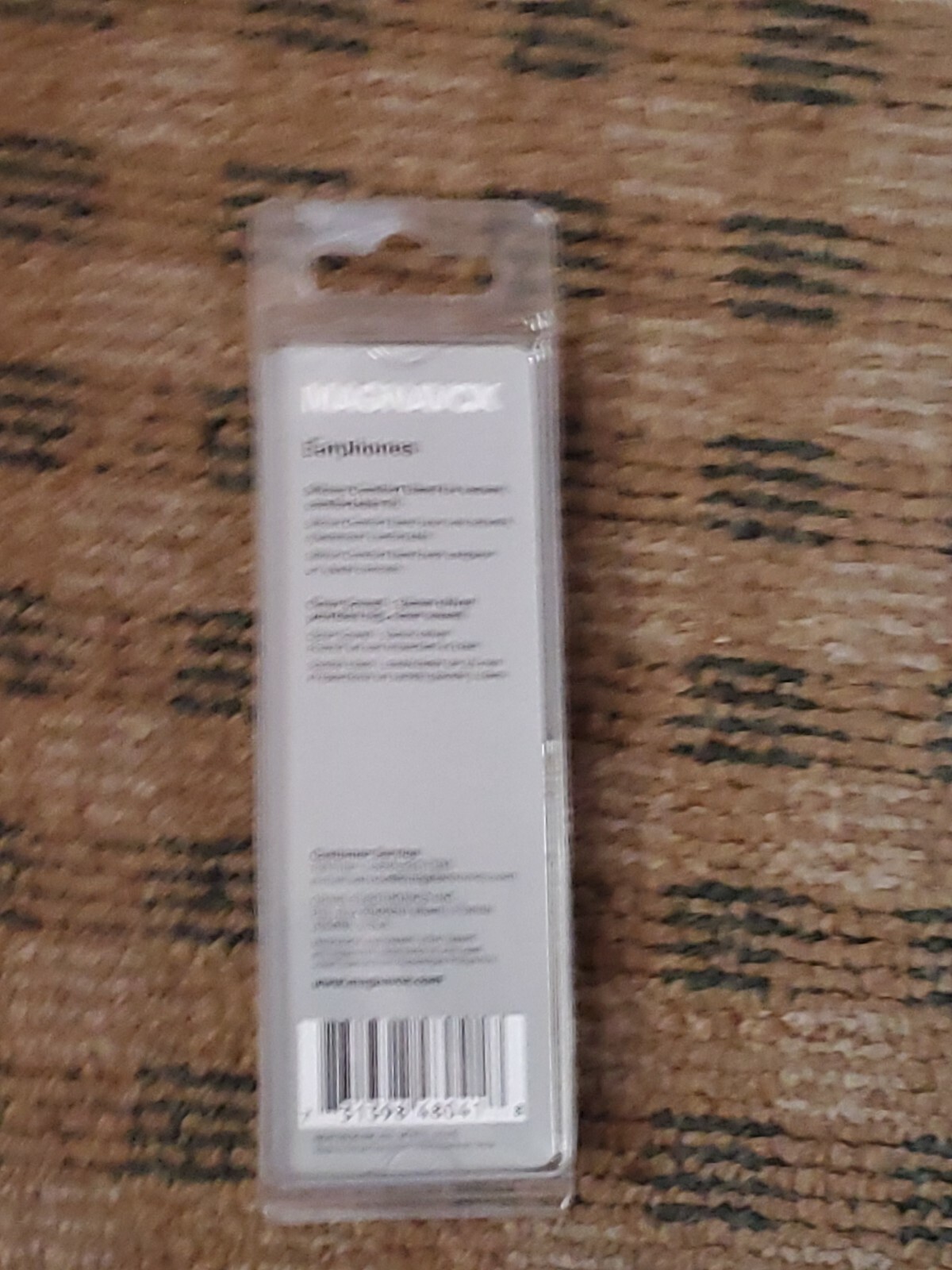 NEW Magnavox Basic Earphones Earbuds Silicon Comfort Band 13mm Driver