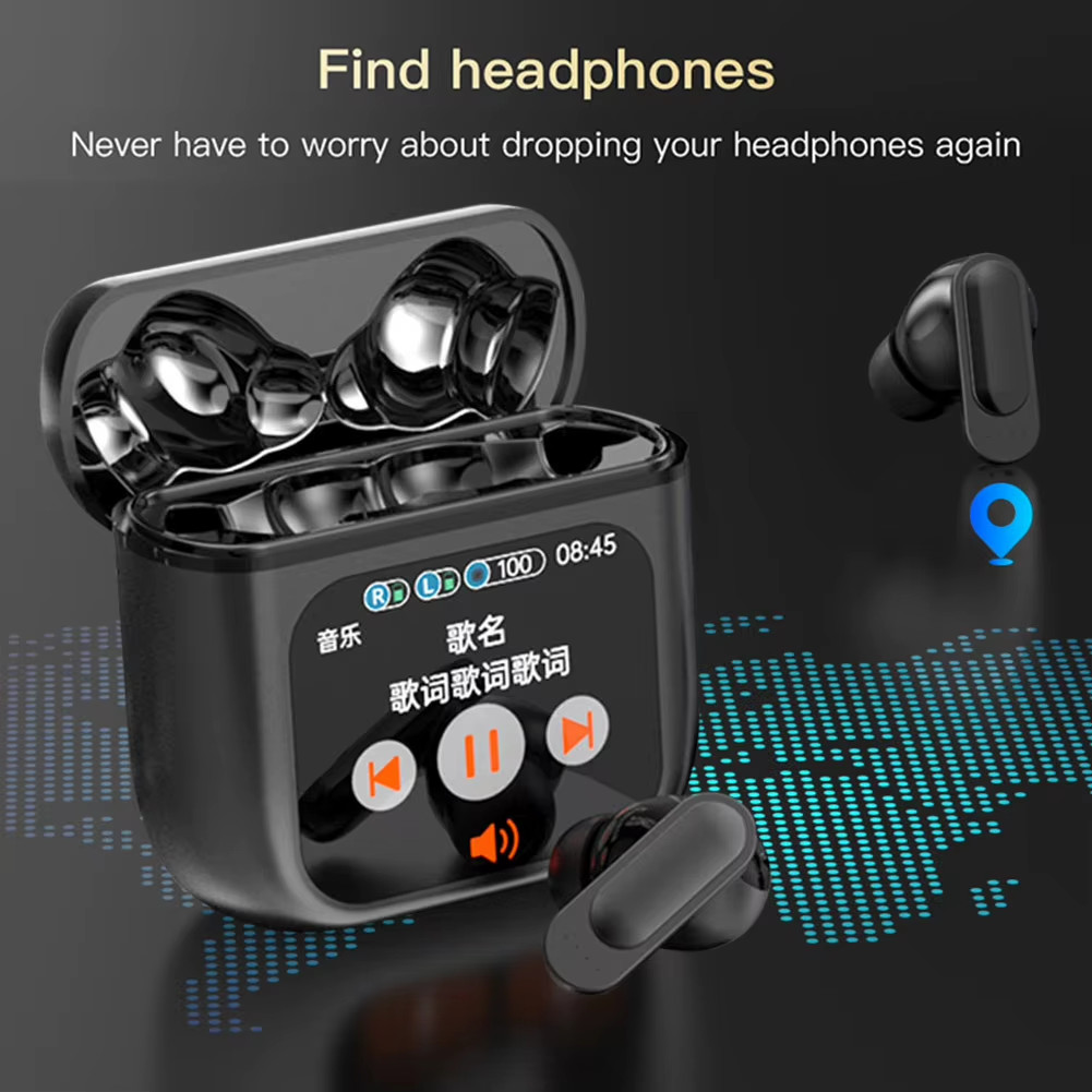 SE60 Bluetooth 5.4 ANC/ENC Noise Cancelling TWS Earbuds for Sports and Workouts