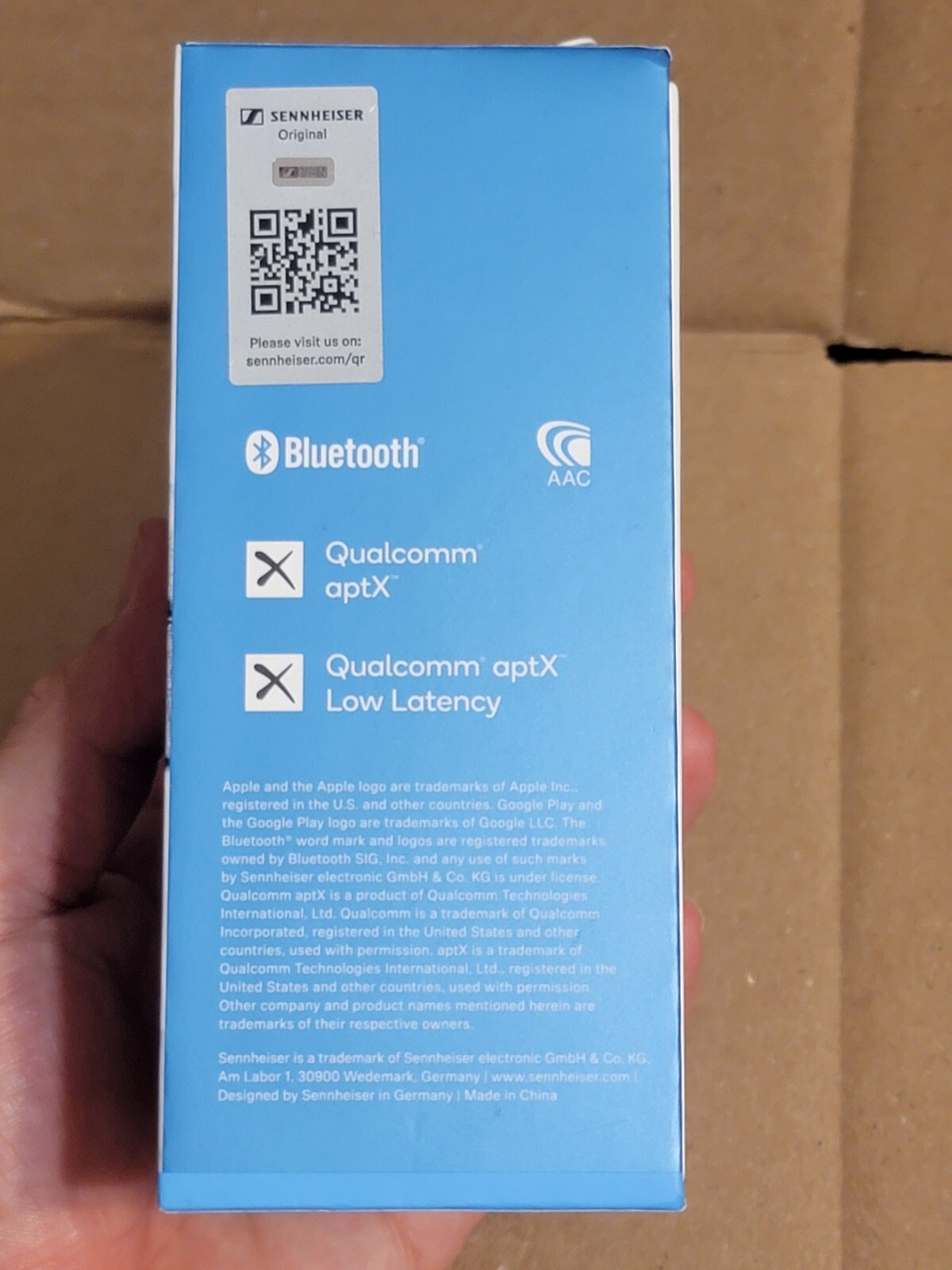 Sennheiser Momentum True Wireless Bluetooth Music & Calls Touch Voice Assistant