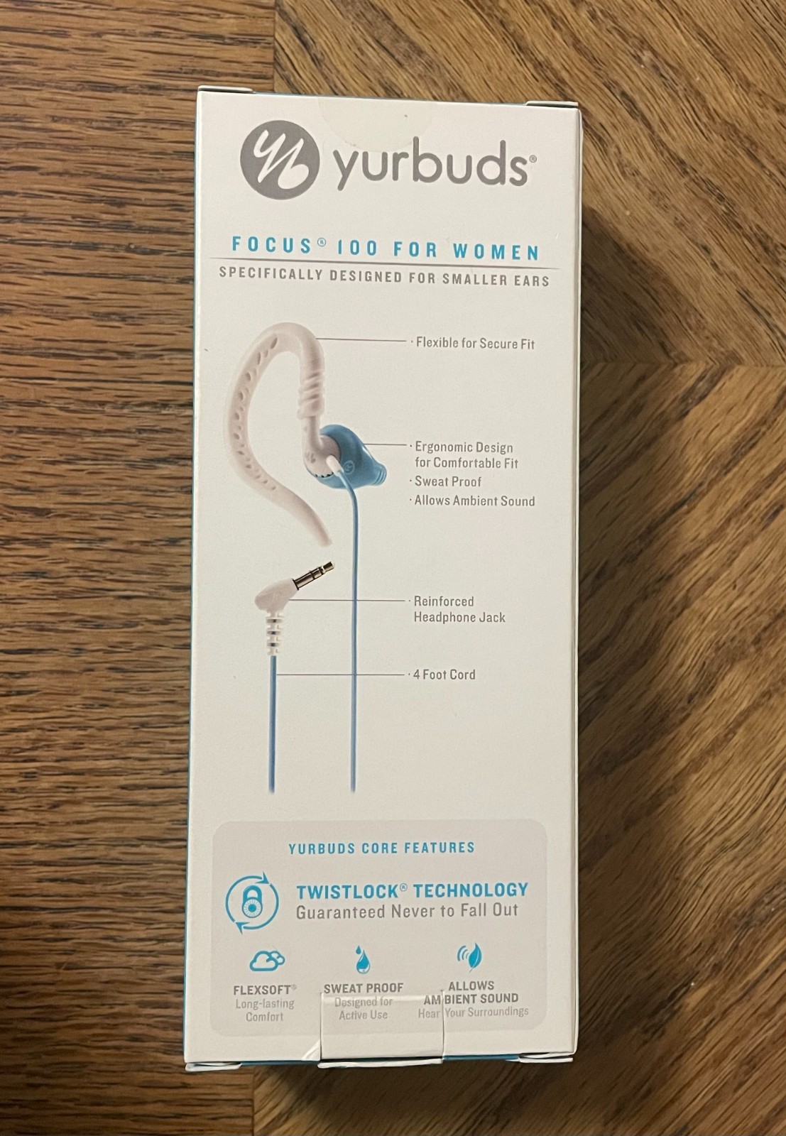 YURBUDS Focus 100 Blue/Grey