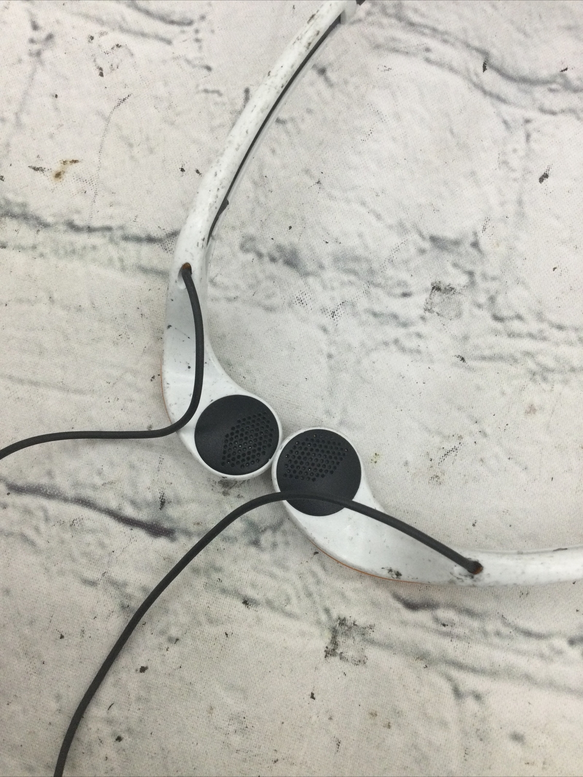 Sony MDR W014 Sports Walkman White Orange In Ear Headphones