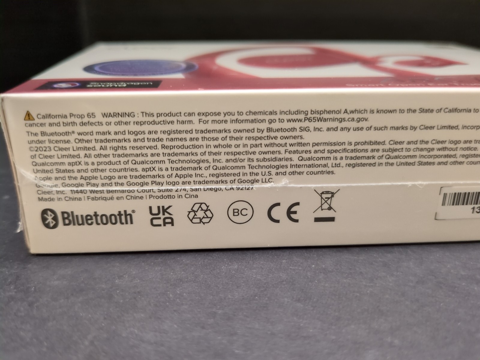 NEW UNOPENED Cleer Arc II Sport Smart Open Ear True Wireless Headphones