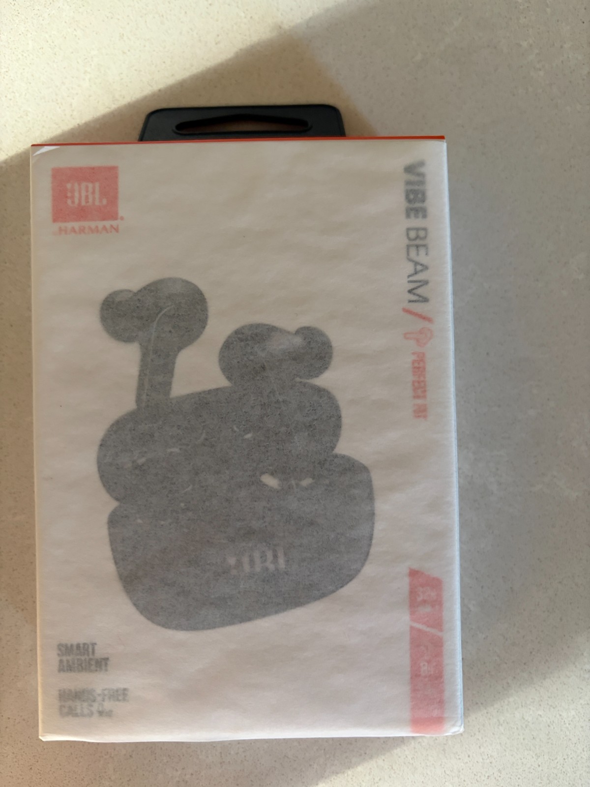 JBL Vibe BEAM – True Wireless Noise Cancelling Earbuds Pure Bass [BLACK – NEW]