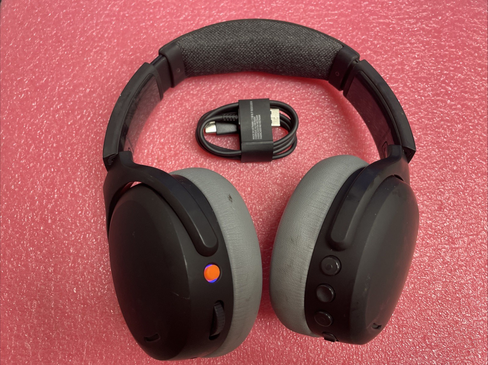 USED Skullcandy Crusher ANC 2 Wireless Bluetooth Headphones, Noise-Cancelling