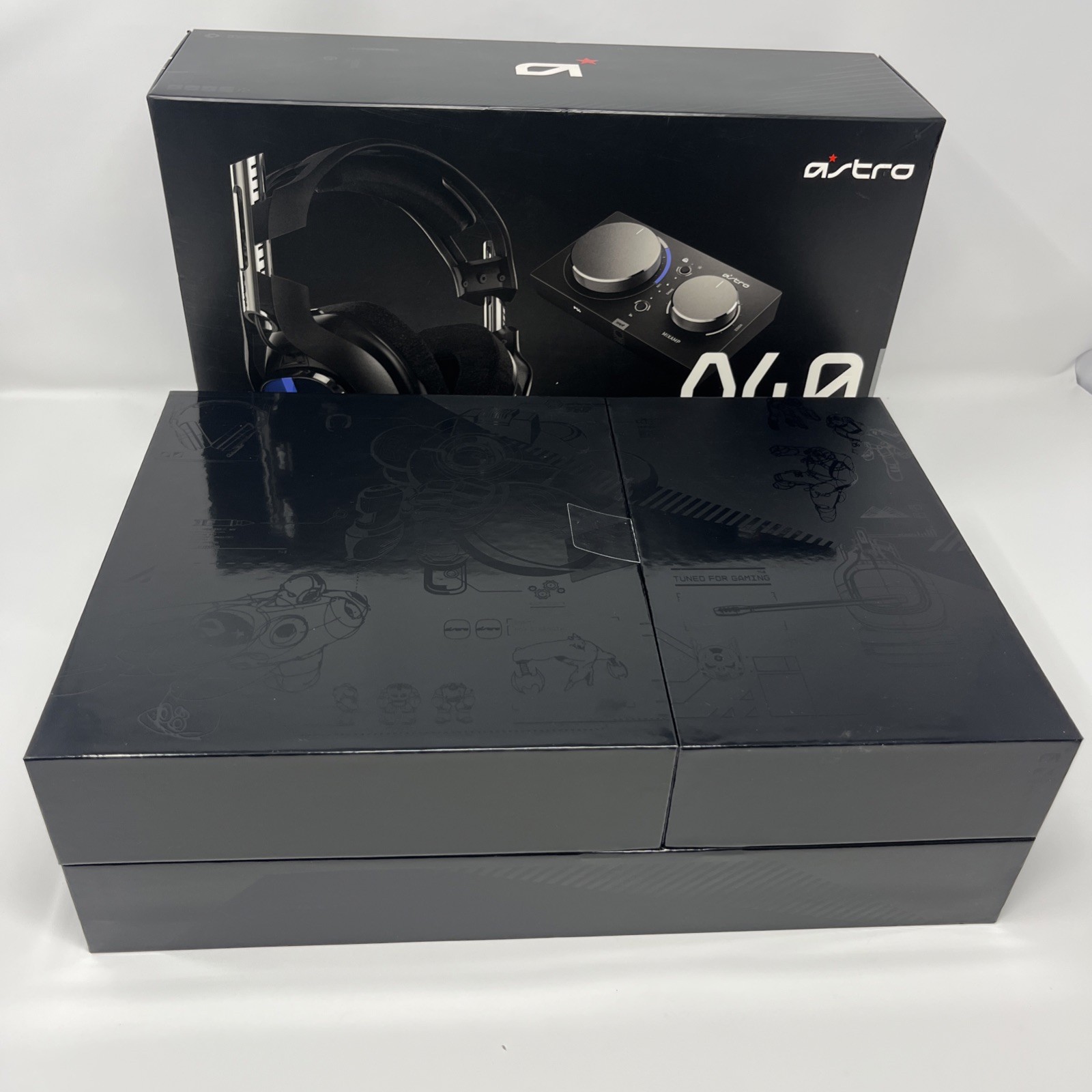 Astro A40 + Mixamp Pro Wired Gaming Headset PS4/PC Black A40T401 Mixamp A00084