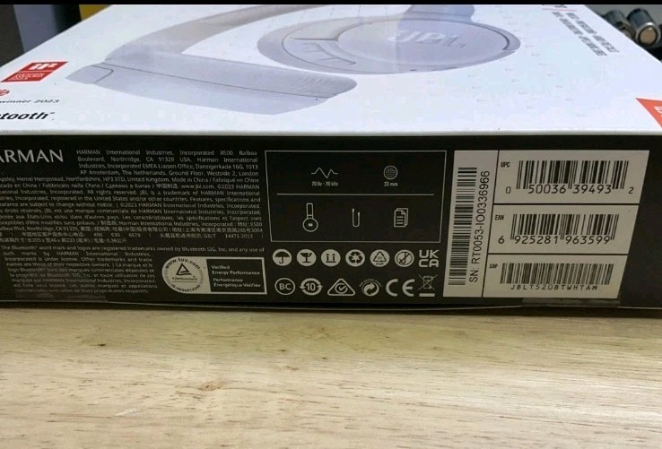 JBL Tune 520BT – Wireless On-Ear Headphones, Up to 57H Battery Life