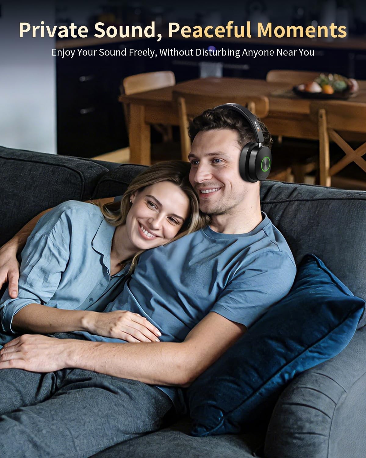 Wantek Wireless Headphones for TV Watching, TV Headphones Wireless for Seniors w
