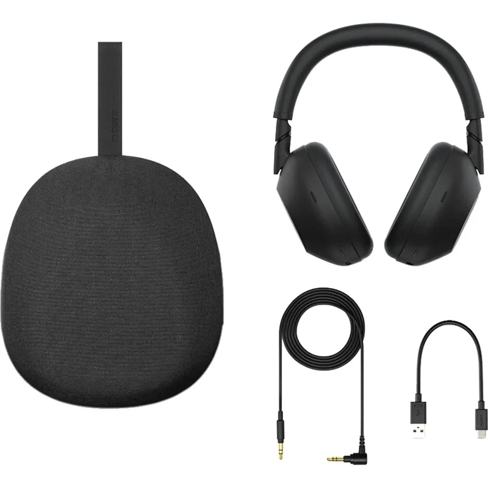 LEFT HINGE DAMAGED Sony WH-1000XM6 Wireless Noise Canceling Headphones – Black