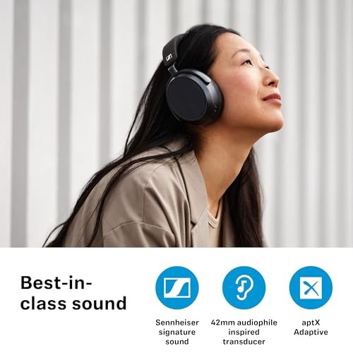 Sennheiser MOMENTUM 4 Wireless Wireless Noise Cancelling Headphones – Bluetooth
