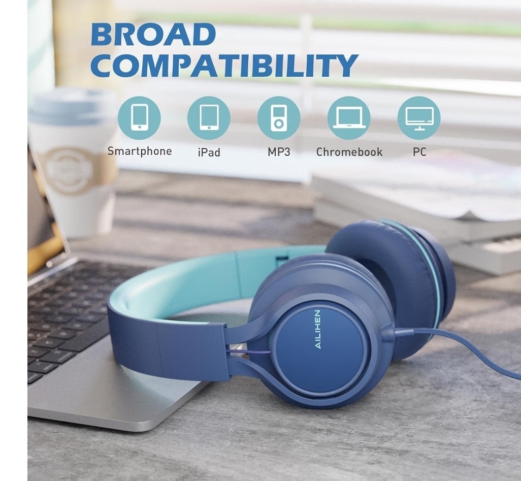 Ailihen Headphones ? In Brilliant Blue