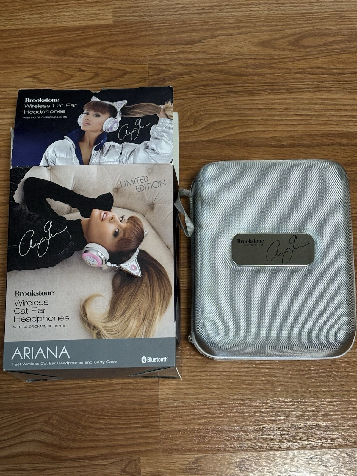 Brookstone 320538 Limited Edition Ariana Grande Wireless Bluetooth Headphones