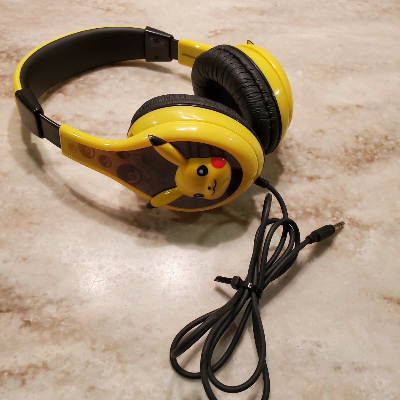 Pokemon Pikachu Yellow Kids Headphones