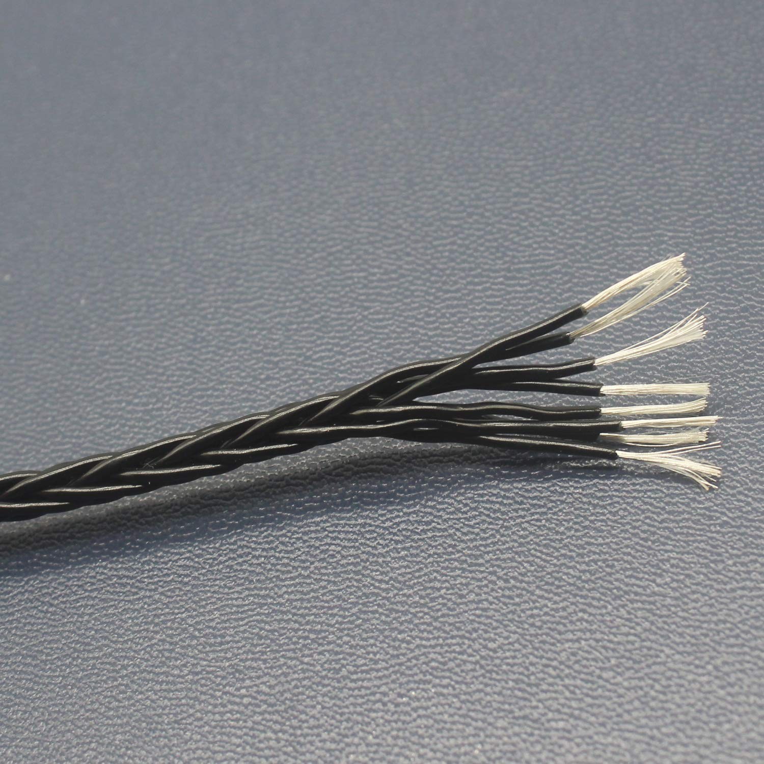 Balanced Upgrade Cable 4.4mm for Hifiman Headphones – Dual 3.5mm Male, 6.5ft Sil