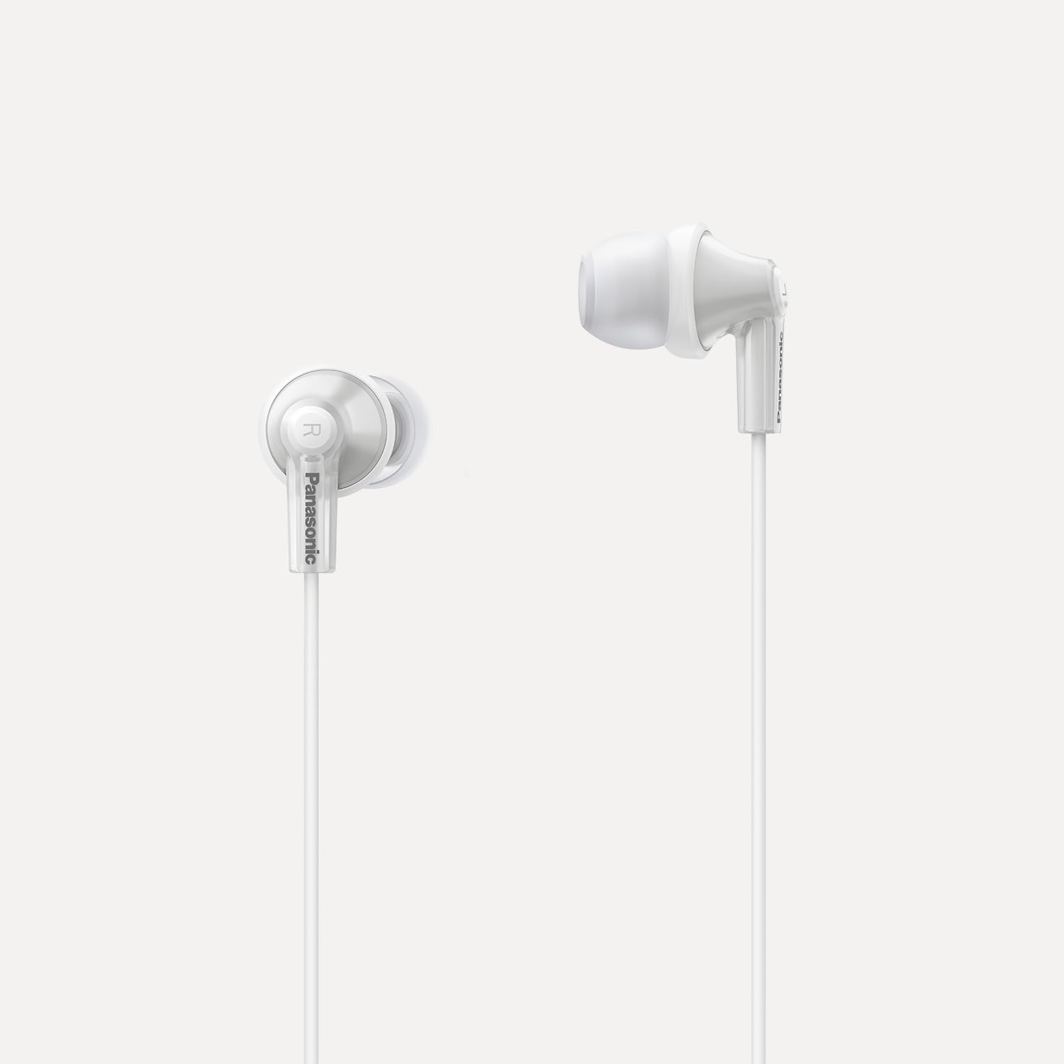 Panasonic Wired In-Ear Earphones with Mic, Type-C, White, RP-HJE150C-W