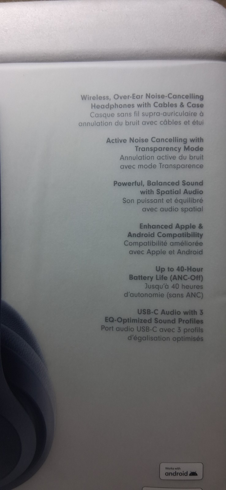 BEATS STUDIO PRO WIRELESS OVER-EAR BLUETOOTH HEADPHONES NAVY MQTQ3LL/A BRAND NEW