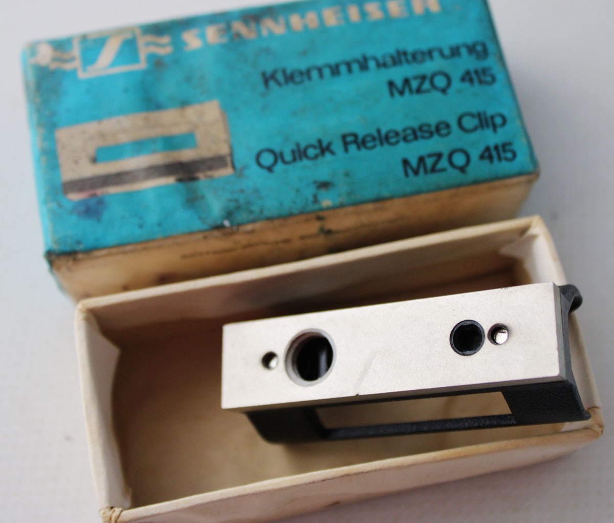4x Vintage 70’s SENNHEISER MZG MZS MZQ 415 Swivel Adapter MZA 406 West Germany !