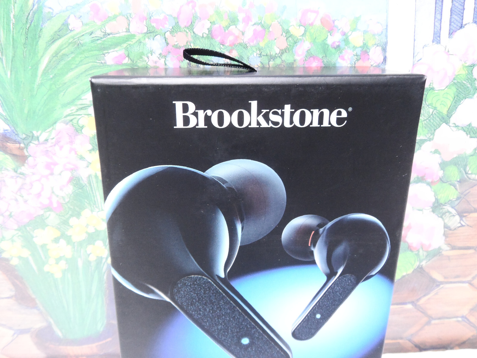INFINITY LINK True wireless earphones w/Charging Case/Black/Brookstone