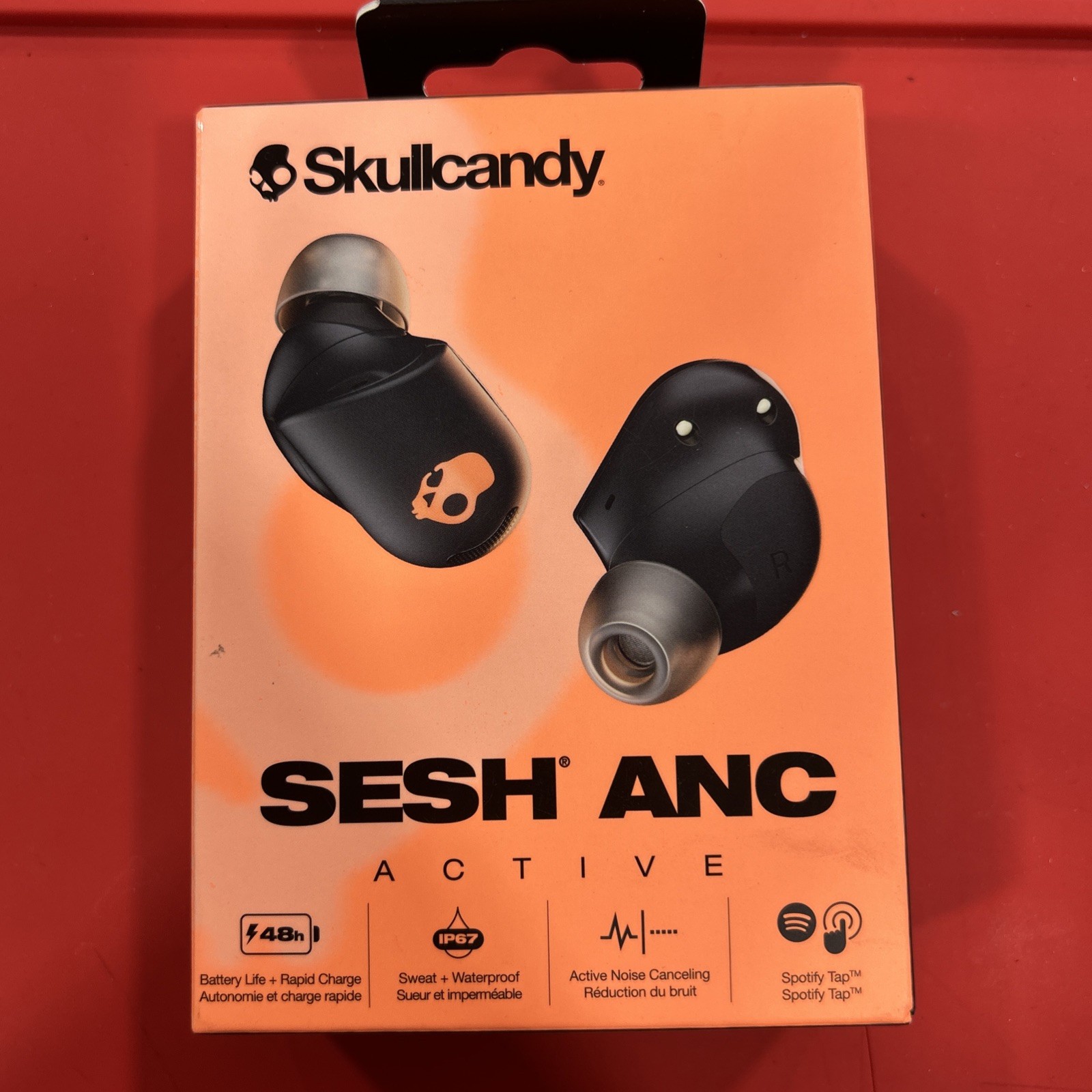 Skullcandy Sesh ANC Active Noise Canceling True Wireless Earbuds – Black