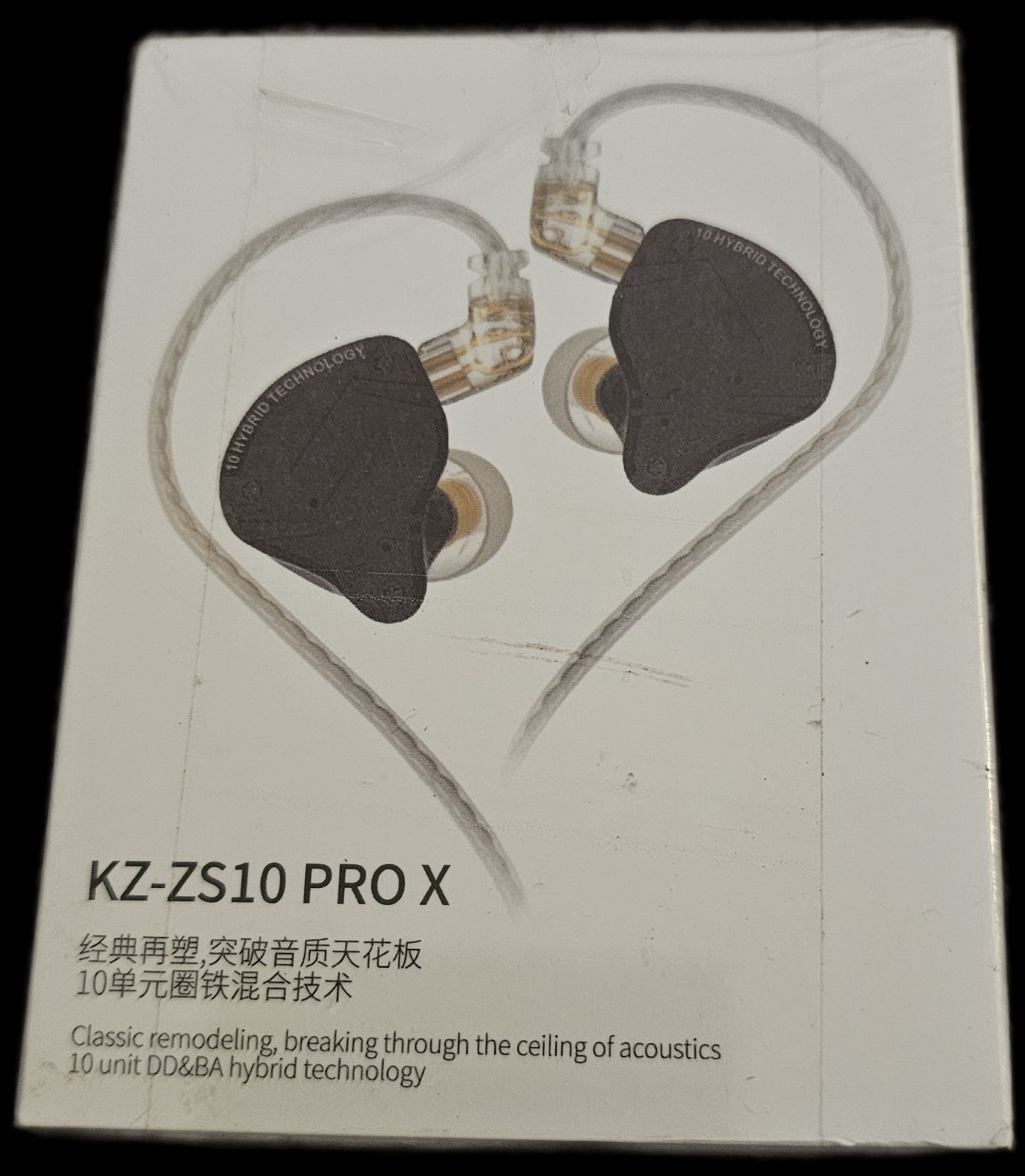 KZ ZS10 PRO X in Ear Monitor 4Ba+1Dd 5 Drivers IEM Earphones Hifi Headphones